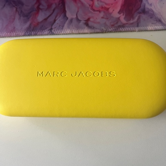 New. Marc Jacobs Black and Gold Aviator Sunglasses unisex - Picture 6 of 6